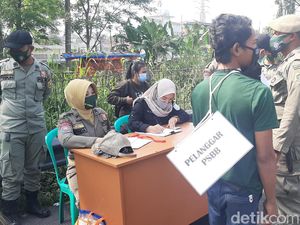 Puluhan Warga Tak Bermasker Terjaring Razia di Bogor Puluhan Warga Tak Bermasker Terjaring Razia di Bogor