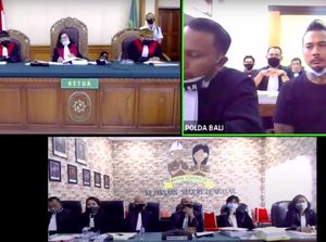 Detik-detik Jerinx Walk Out Sidang Perdana IDI Kacung WHO
