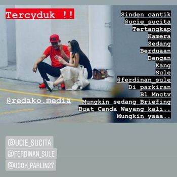 Ucie Sucita Tikung Ayu Ting Ting Dekati Sule?
