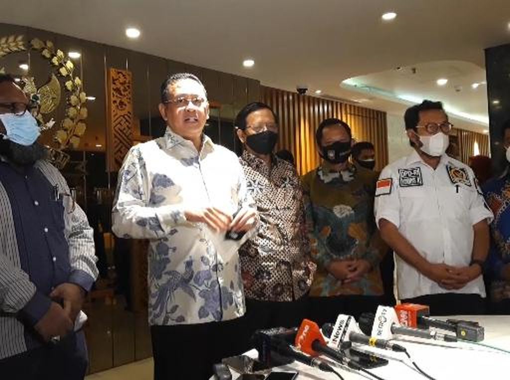 Mahfud-Tito Bahas Otsus Hingga Pemekaran Papua Bareng MPR