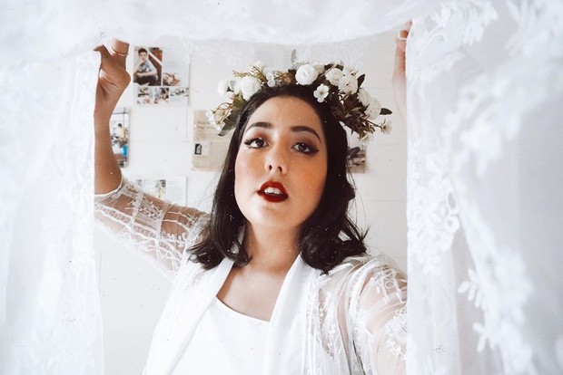 Bold Makeup Look/sumber: instagram.com/nessiejudge Inspirasi makeup ala nessie judge