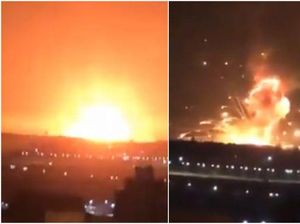 Ledakan Dahsyat Guncang Gudang Amunisi Militer Yordania