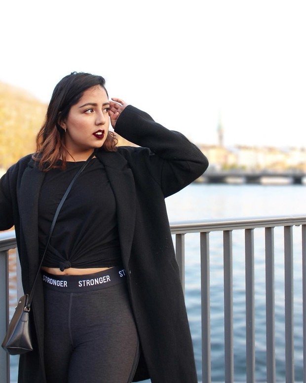 Grunge Makeup Look/sumber: instagram.com/nessiejudge Inspirasi makeup ala nessie judge