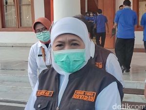 Khofifah Sebut Kapasitan Bed di Rumah Sakit Jawa Timur Aman