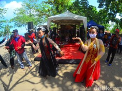 Hajat Laut Pangandaran Tetap Digelar Meriah