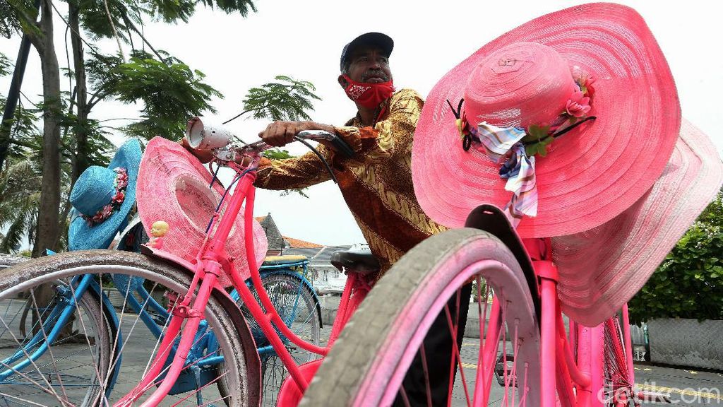 Jasa Sewa Sepeda Hias di Kota Tua Jakarta Terdampak Pandemi
