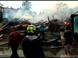 Pabrik Kayu di Tasikmalaya Ludes Terbakar
