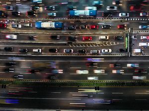 Jakarta Macet Jelang PSBB Total