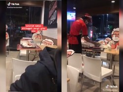 Banyak Orang Malas Bersihkan Bekas Makanan Sendiri di Resto Fast Food