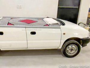 Tak Boleh Beredar di Jalan, Hatchback Tua Suzuki Ini Diubah Jadi Tempat Tidur