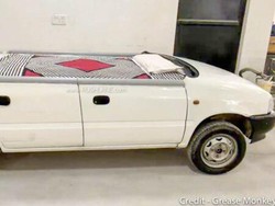 Tak Boleh Beredar di Jalan, Hatchback Tua Suzuki Ini Diubah Jadi Tempat Tidur