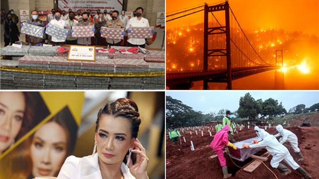 Top 5 Foto Pekan Ini: Reza Tertangkap Nyabu-TPU COVID-19 Penuh Top 5 Foto Pekan Ini: Reza Tertangkap Nyabu-TPU COVID-19 Penuh