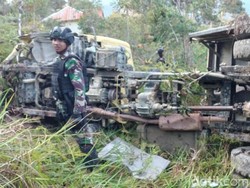 Truk Pasukan Raider Kecelakaan Akibat Rem Blong di Papua, 2 Prajurit Gugur