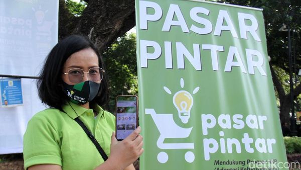 Pandemi Corona, Yuk Belanja Kebutuhan Pokok Bisa Via Pasar Pintar