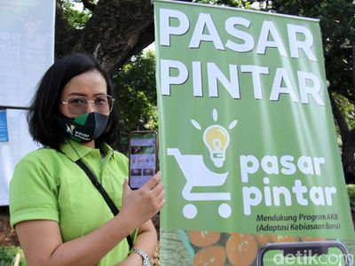 Pandemi Corona, Yuk Belanja Kebutuhan Pokok Bisa Via Pasar Pintar