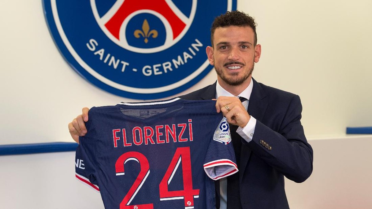 Alessandro Florenzi dipinjamkan AS Roma ke PSG. (Foto: Twitter @PSG_Inside)