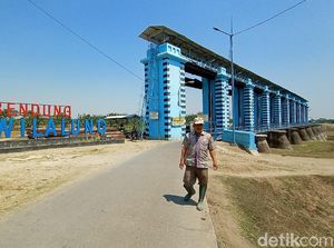 Bendung 11 Pintu Buatan Belanda yang Masih Kokoh Berdiri di Kudus