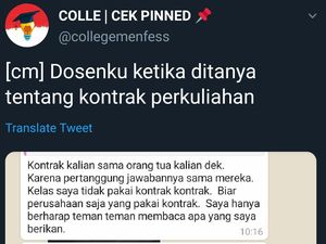 Ramai Chat Dosen Soal Kontrak Kuliah, Ini Suara Mahasiswa Yogya Ramai Chat Dosen Soal Kontrak Kuliah, Ini Suara Mahasiswa Yogya