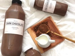 Segerr! Es Cokelat Seliter Bisa Dipesan di 5 Tempat Ini