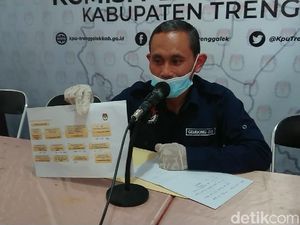 KPU Trenggalek Sebut Cabup Positif COVID-19 Tak Sertakan Hasil PCR Saat Mendaftar KPU Trenggalek Sebut Cabup Positif COVID-19 Tak Sertakan Hasil PCR Saat Mendaftar