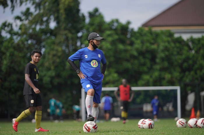 Pelatih Barito Putera, Djajang Nurjaman.
