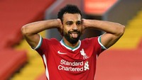 Mohamed Salah menempati nomor lima. Penyerang Liverpool asal Mesir itu hingga kini mengemas 78 gol (Getty Images/Shaun Botterill)