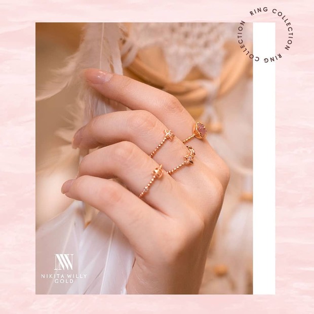 Koleksi foto produk Nikita Willy Gold, bisnis aksesoris perhiasan dari Nikita Willy.