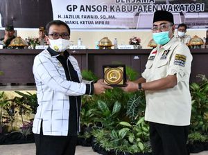 Datangi Wakatobi, Wakil Ketua MPR Sosialisasi 4 Pilar