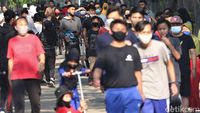 Warga Padati BKT Jelang Jakarta PSBB Total Lagi