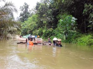 1.118 Rumah di Kotim Kalteng Kebanjiran, Status Tanggap Darurat Ditetapkan