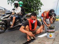 3 Ribu Orang Langgar Aturan Masker di Hari Pertama PSBB Ketat DKI