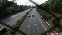 Jakarta PSBB Ketat, Jalan Tol JORR Lengang