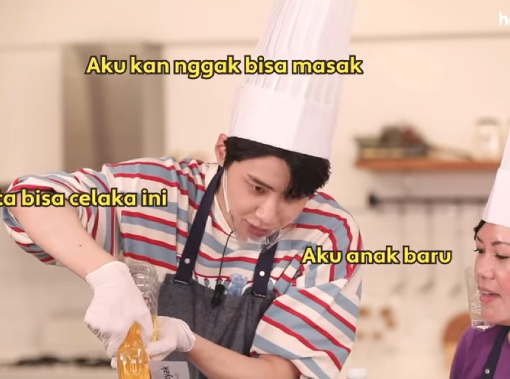 Kocak! Aksi Jin Hyuk Masak Sambal Goreng Ati Pakai Resep Bahasa Indonesia Kocak! Aksi Jin Hyuk Masak Sambal Goreng Ati Pakai Resep Bahasa Indonesia