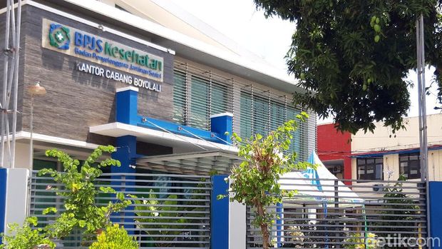 Kantor BPJS Kesehatan Boyolali ditutup sementara, Senin (14/9/2020).