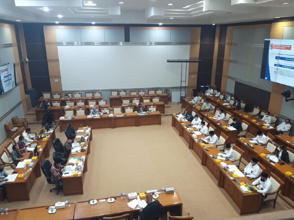 Komisi VIII DPR Rapat Bareng Jajaran Kemenag Bahas Anggaran 2021