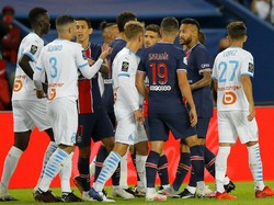 PSG Vs Marseille: Lima Kartu Merah Warnai Kekalahan Les Parisiens