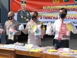 29 Pengedar Narkoba Ditangkap di Kota Kediri dalam 2 Operasi