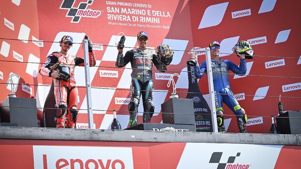 Potret VR46 di MotoGP San Marino 2020
