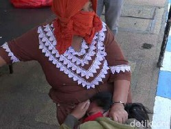 Terjaring Yustisi di Probolinggo, Pelanggar Tak Bermasker Menangis Histeris