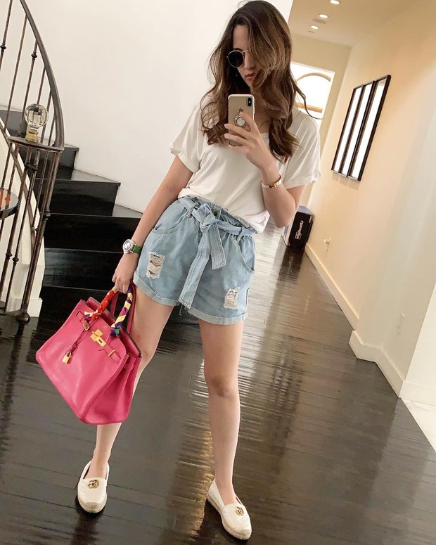 Tips pakai jeans untuk ibu-ibu/Instagram @ramadhaniabakrie