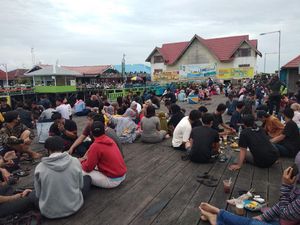 Wisata Bontang Kuala Kaltim Padat, Pengunjung Abai Protokol Kesehatan