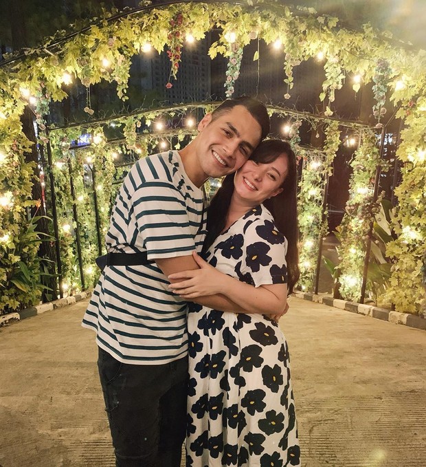 Asmirandah dan Jonas Rivano