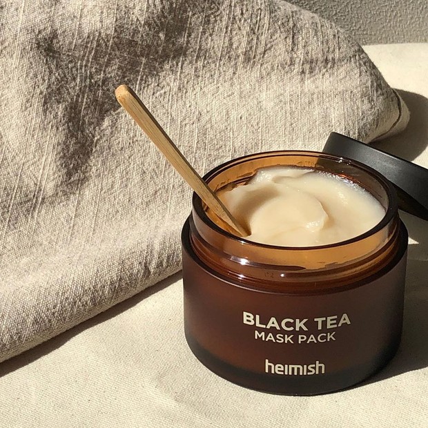 Foto: instagram.com/heimish_cosmetic Review Heimish Black Tea Mask Pack.