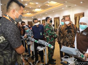 Angka Kematian COVID-19 di Jatim Tinggi, Satgas Dapat Bantuan 210 Ventilator