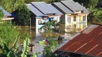 Terendam Banjir, Kota Putussibau Lumpuh