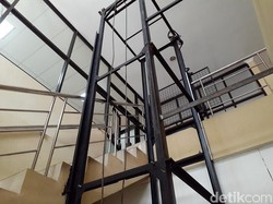 Lift Pribadi Ketua DPRD DIY yang Jatuh Baru Dipasang 4 Bulan Lalu