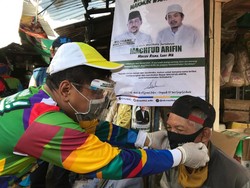 Janji Tanpa Menggusur, Pasar Jadi Fokus Perbaikan Machfud-Mujiaman