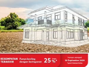 Beli Kavling di Sinar Mas Land Bisa Bangun Rumah Desain Sendiri