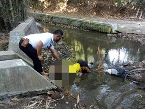 Kakek di Blitar Ditemukan Tewas dengan Kepala Terbenam Lumpur Sungai