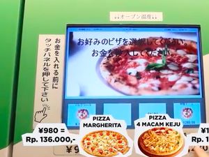Satu-satunya di Jepang, Ini Vending Machine yang Jual Pizza Hangat Satu-satunya di Jepang, Ini Vending Machine yang Jual Pizza Hangat